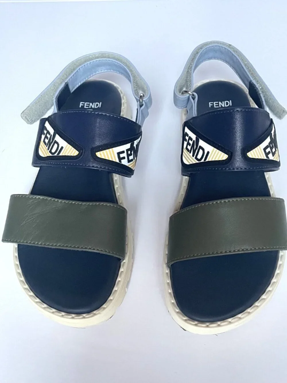 Fendi boy leather sandals 31